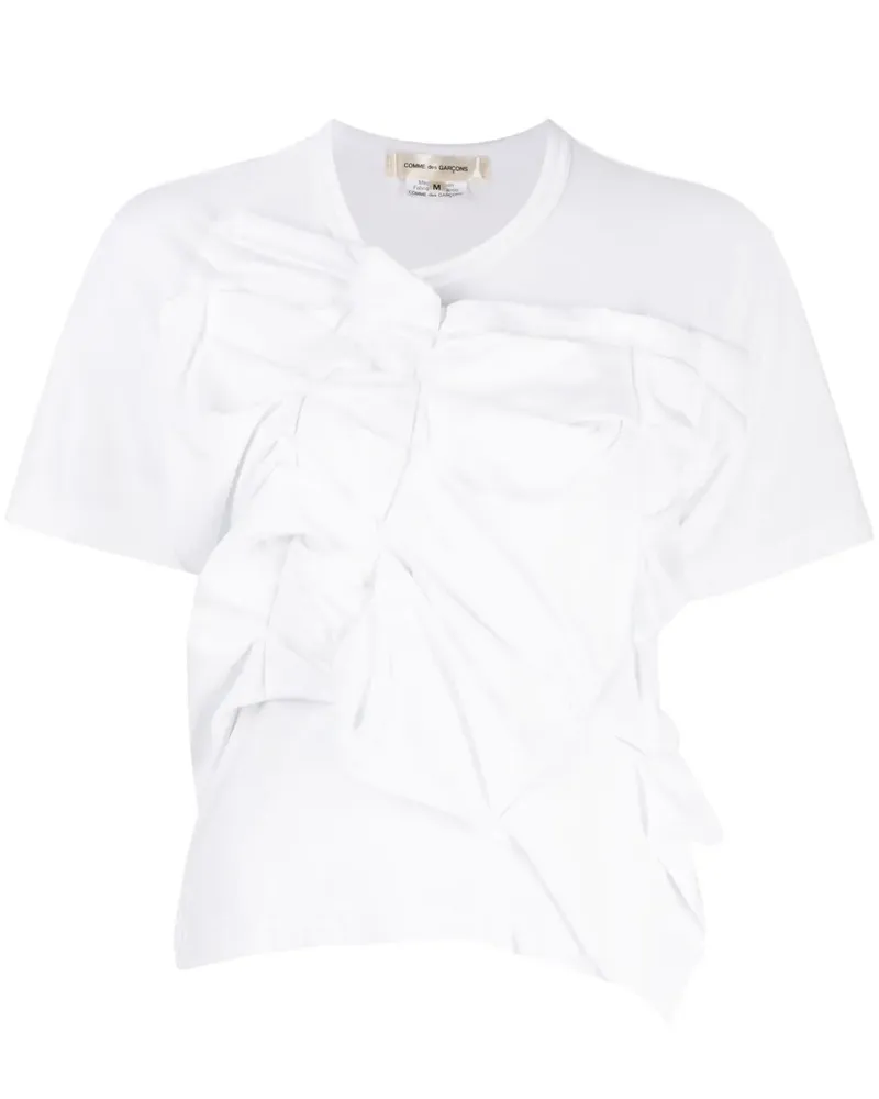 Comme des Garçons Sweatshirt mit Rundhalsausschnitt - Weiß Weiß