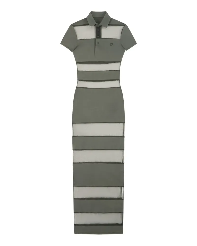 COPERNI Gestreiftes Polokleid - Grün Grün