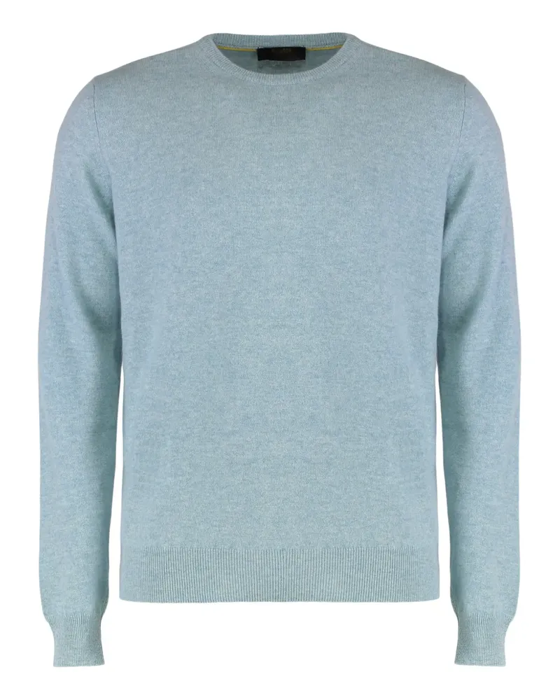 MOORER long-sleeve crew-neck sweater - Blau Blau