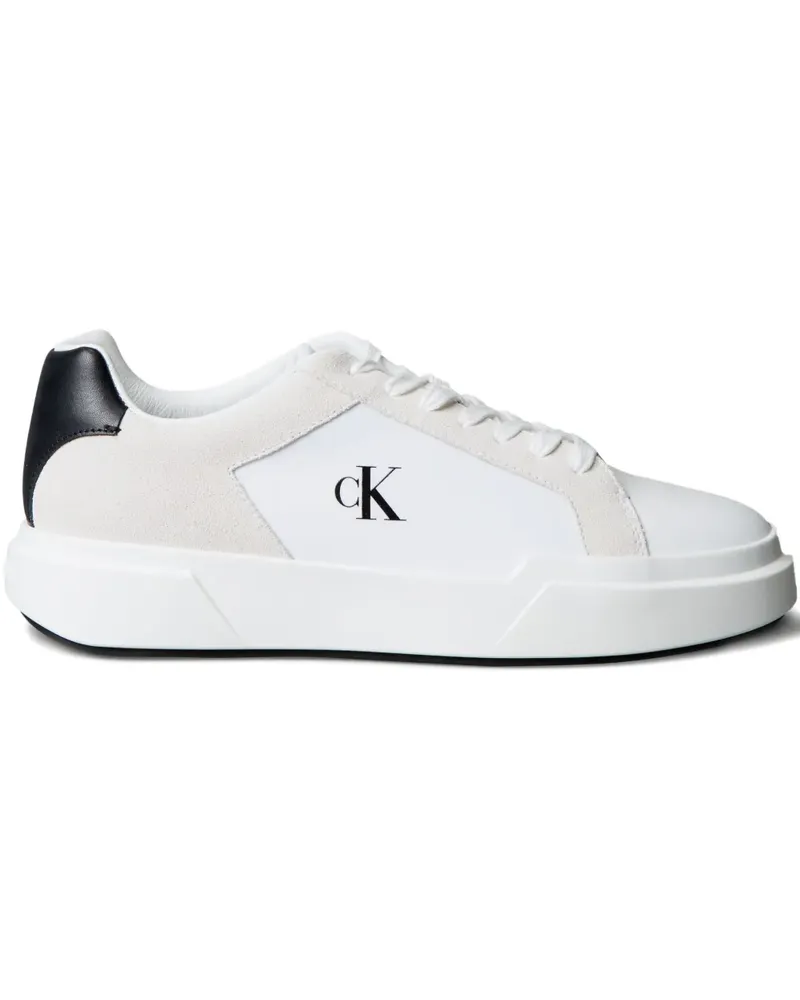 Calvin Klein Sneakers mit Logo - Weiß Weiß