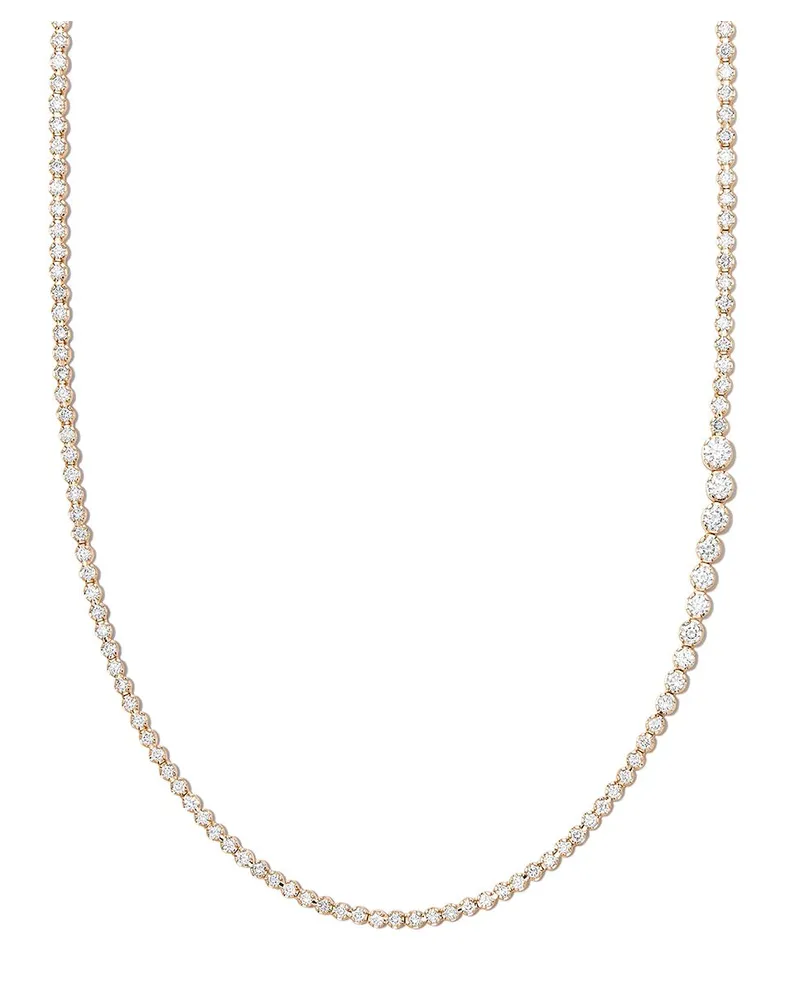 Sophie Bille Brahe 18kt Gelbgoldhalskette mit Diamanten Gold