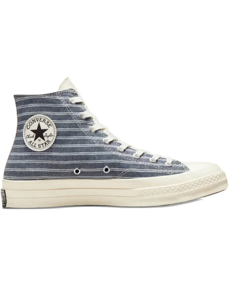 Converse Chuck 70 Hi "Multi-Color Retro Stripes" Sneakers - Blau Blau