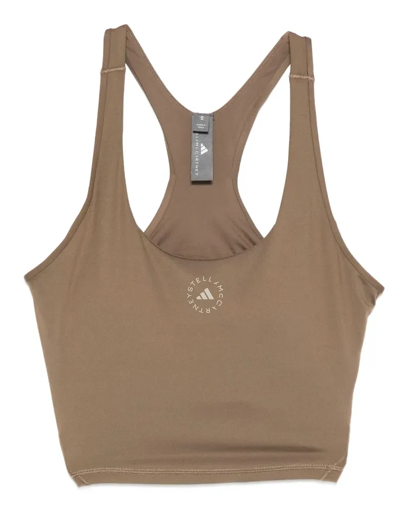 adidas Tanktop mit Racerback - Braun Braun
