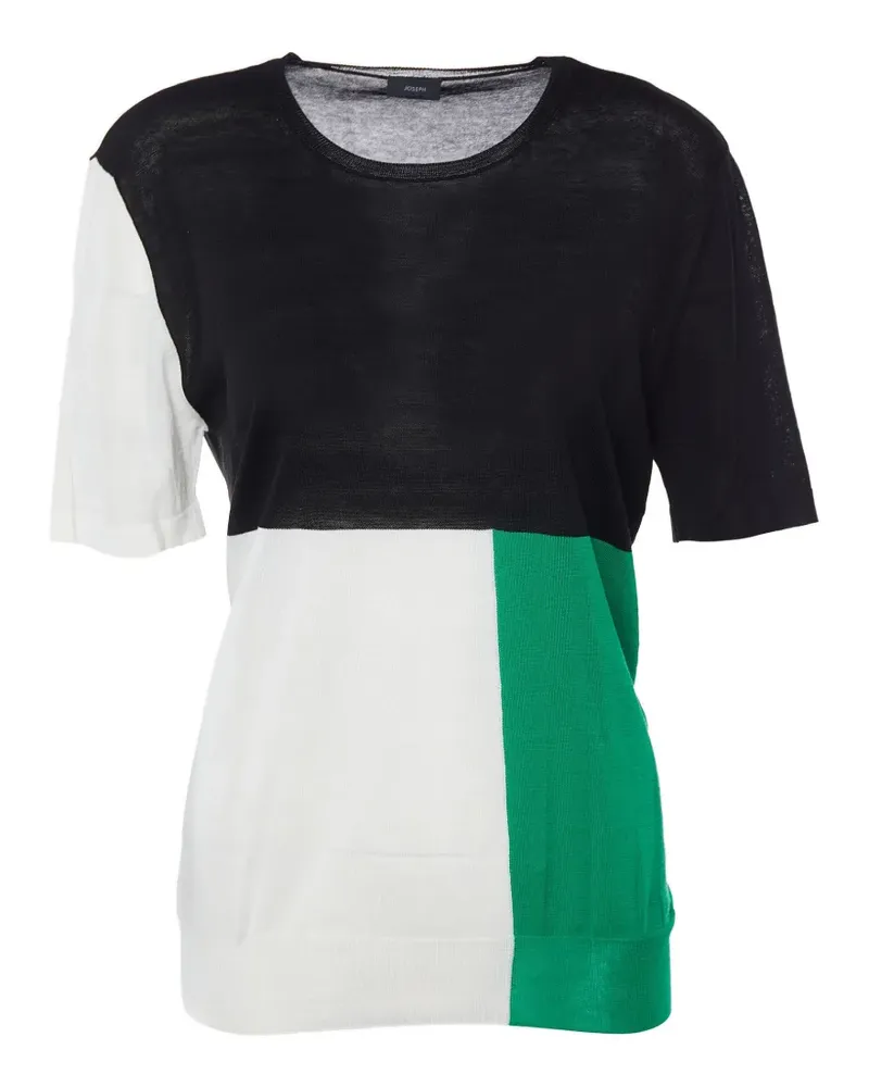 Joseph colour-block T-shirt - Schwarz Schwarz