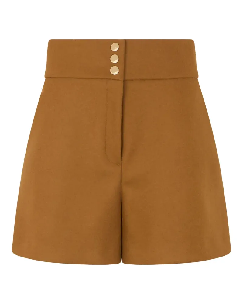 Valentino Garavani Shorts mit Knöpfen - Braun Braun