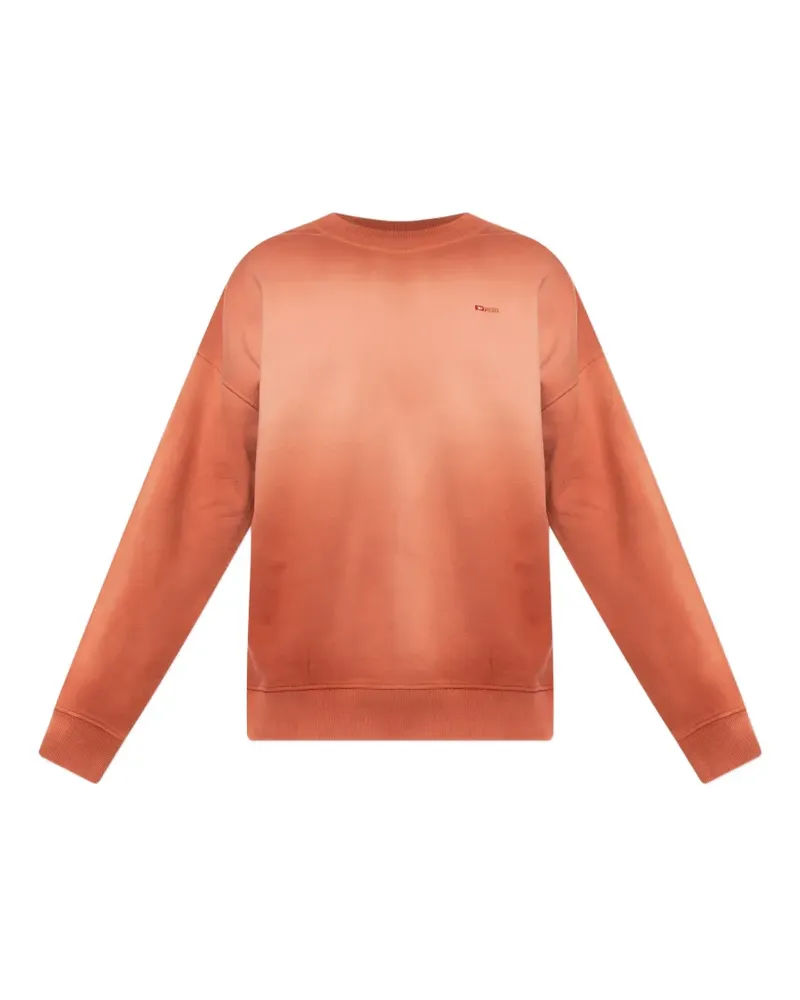 Diesel Pullover mit Farbverlauf-Optik - Orange Orange