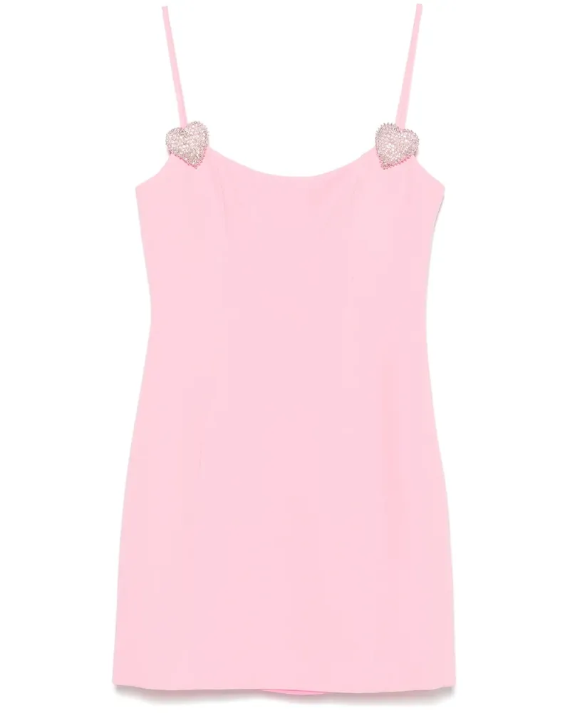 Blumarine Minikleid mit Strass - Rosa Rosa
