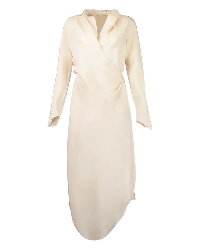 Peter Cohen Victor asymmetric midi dress - Gelb Gelb