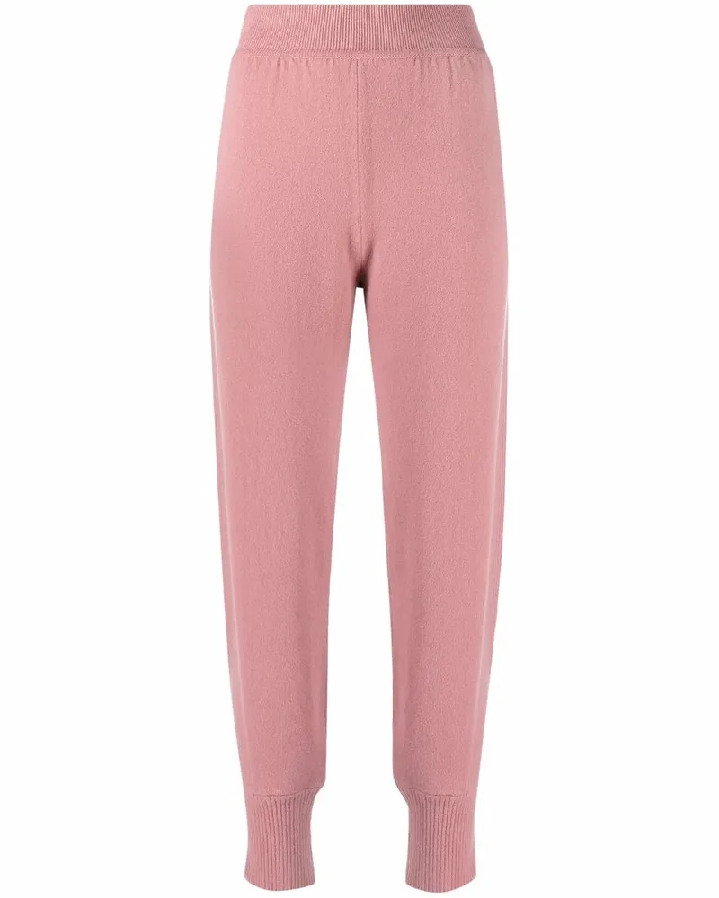 Alberta Ferretti Hoch sitzende Jogginghose - Rosa Rosa