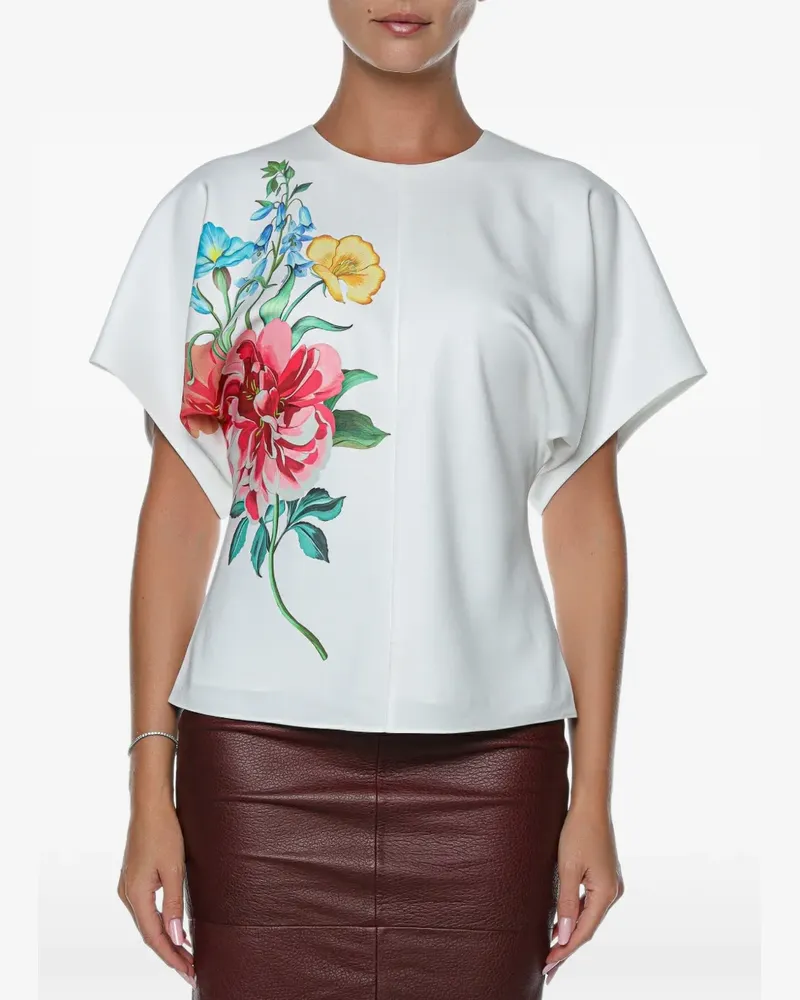 Ted Baker Lahnaa floral-print blouse - Weiß Weiß
