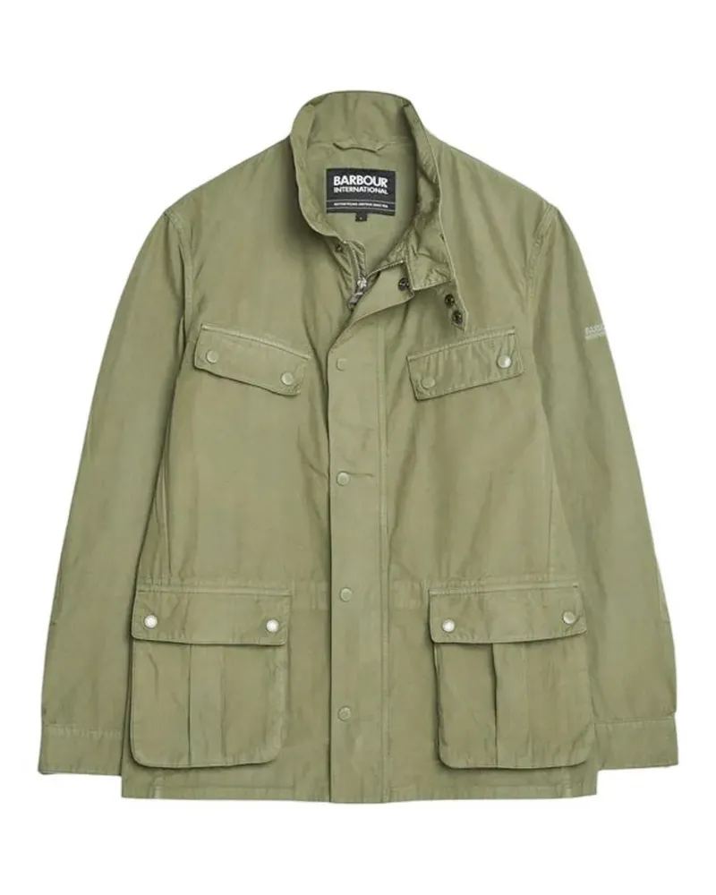 Barbour multi-pocket cotton jacket - Grün Grün