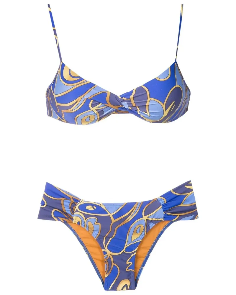Lygia & Nanny Victoria Bikini - Blau Blau