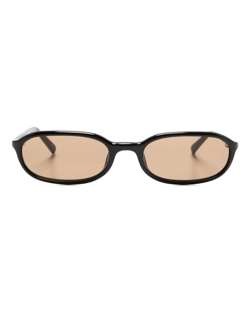 CHIMI Sonnenbrille mit ovalem Gestell - Braun Braun