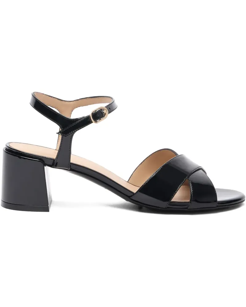Stuart Weitzman Dayna Sandalen 50mm - Schwarz Schwarz