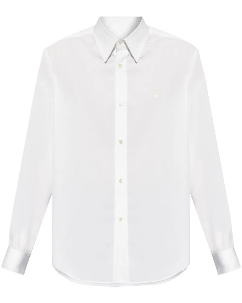 Alexander McQueen Klassisches Hemd - Weiß Weiß
