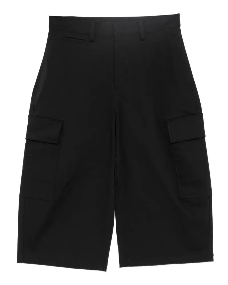 JNBY Liquid Ammoniak Cargohose mit weitem Bein - Schwarz Schwarz