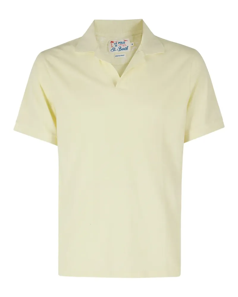MC2 Saint Barth Charles piqué polo shirt - Gelb Gelb