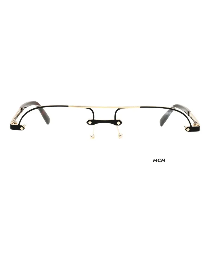 MCM pilot-frame glasses - Schwarz Schwarz