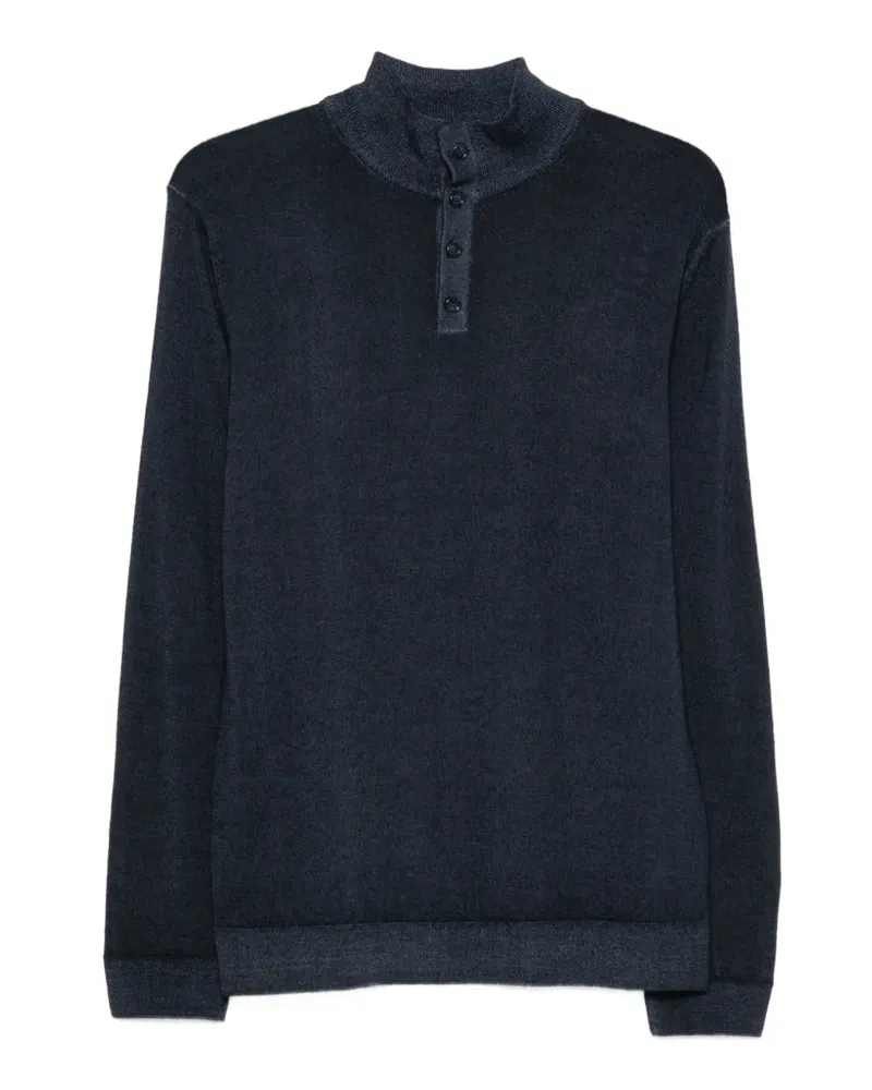 Daniele Fiesoli Pullover mit Knöpfen - Blau Blau