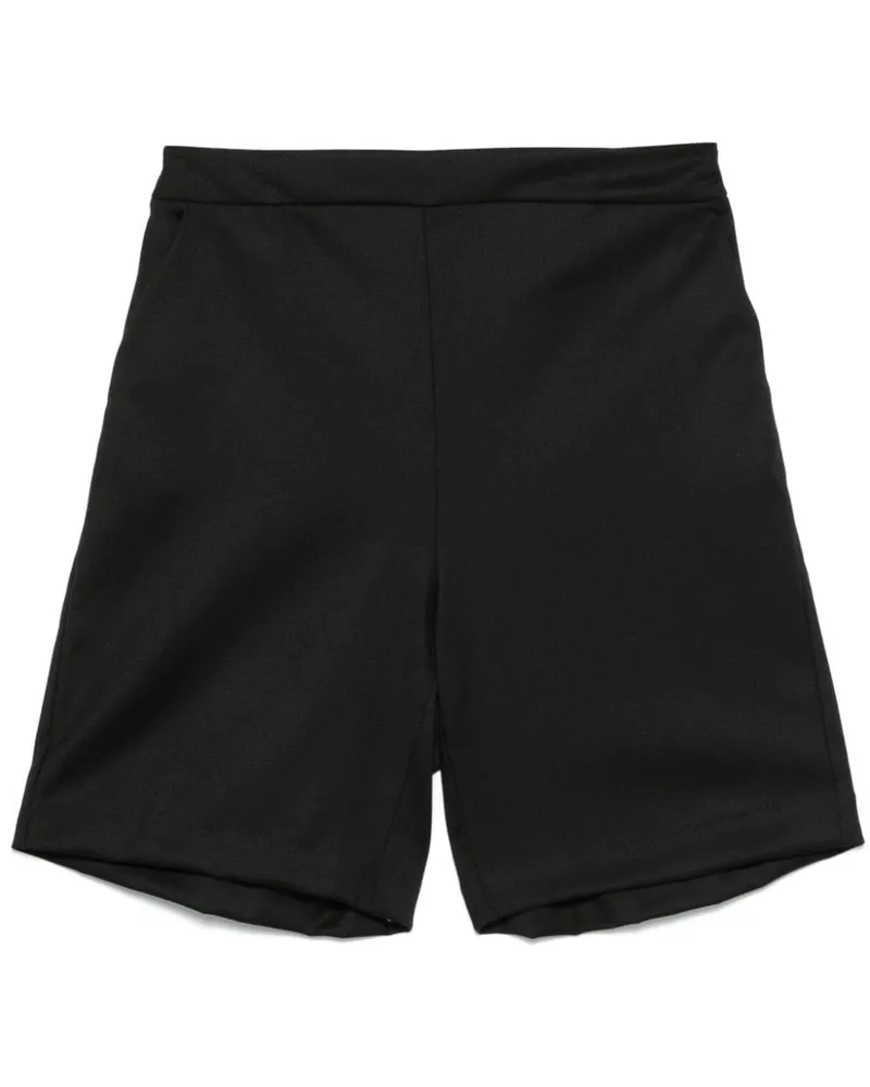 Ermanno Scervino Shorts mit hohem Bund - Schwarz Schwarz