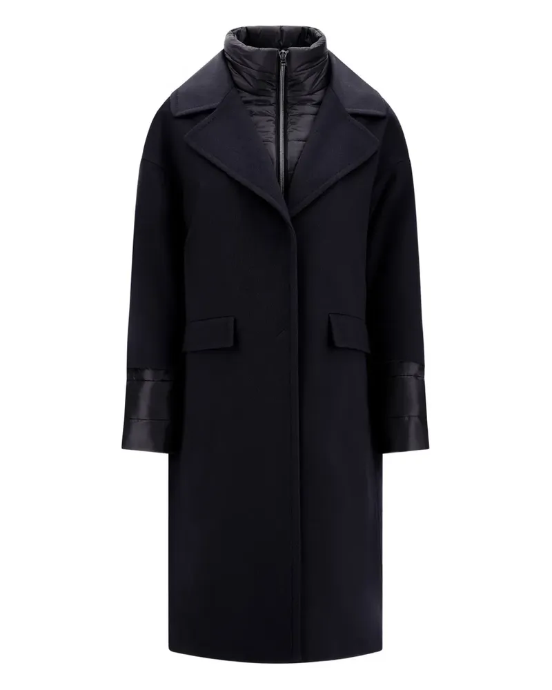 Herno Mantel mit abnehmbarem Futter - Blau Blau