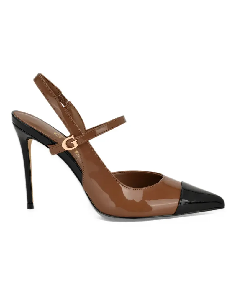 Guess Serry Slingback-Pumps mit Zehenkappe - Braun Braun