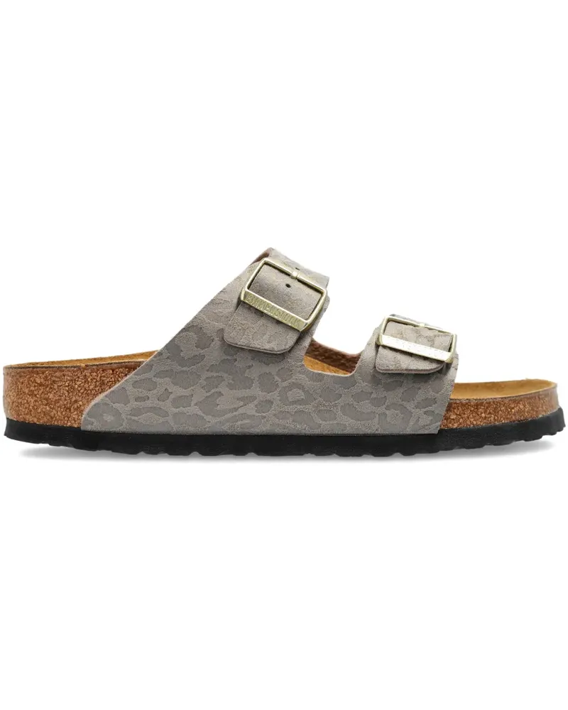 Birkenstock Arizona Pantoletten - Grau Grau