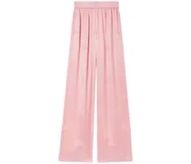 Jacquard-Hose mit weitem Bein - Rosa