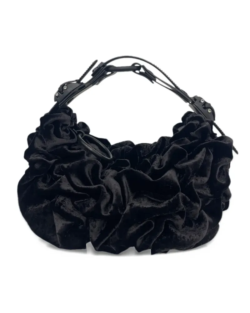 Innerraum ruched buckle-strap tote bag - Schwarz Schwarz