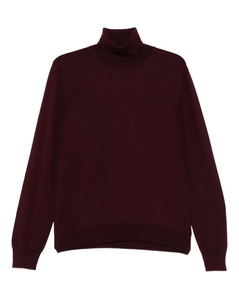 Tagliatore Pullover mit Rollkragen - Rot Rot