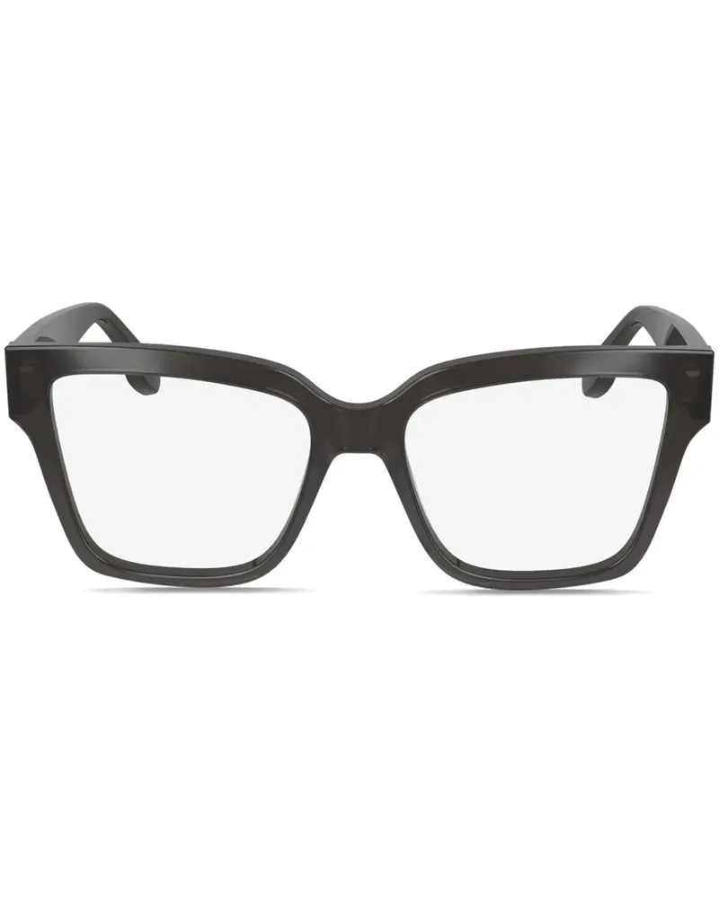 Victoria Beckham Brille mit eckigem Gestell - Grau Grau