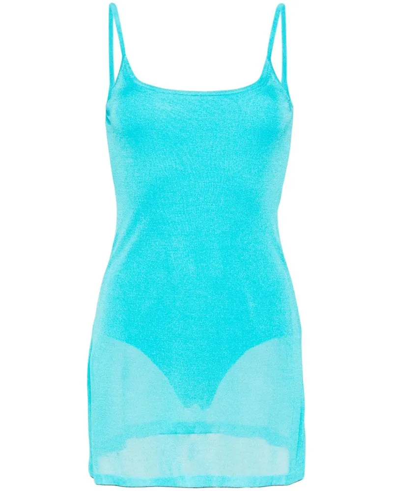 Jacquemus La Robe Maille Minikleid - Blau Blau