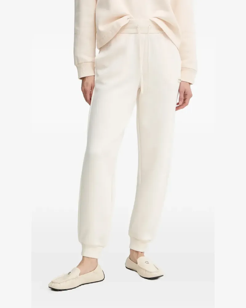 Armani Exchange Hose mit Logo-Patch - Nude Nude