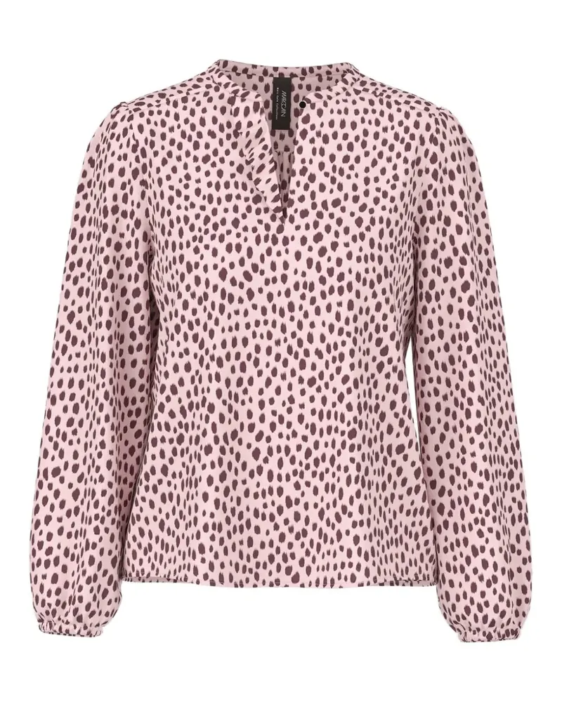 Marc Cain Bluse mit Rüschen - Rosa Rosa