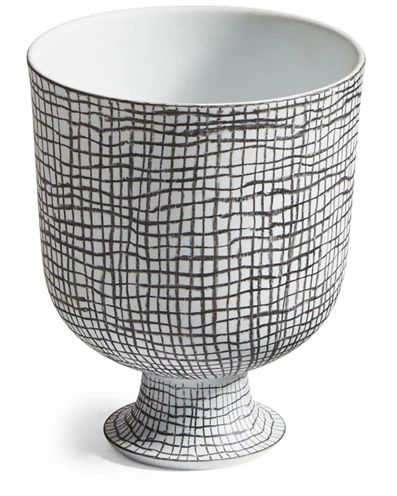 Cassina Post Scriptum Porzellanvase - Schwarz Schwarz