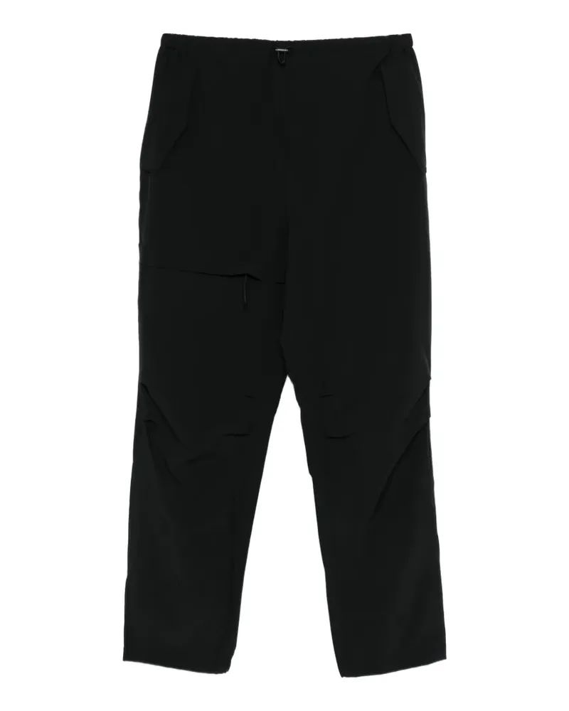 Oakley elasticated straight-leg trousers - Schwarz Schwarz