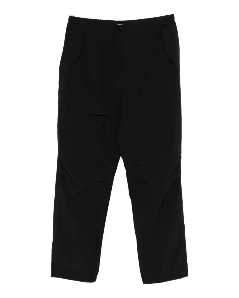 Oakley elasticated straight-leg trousers - Schwarz Schwarz