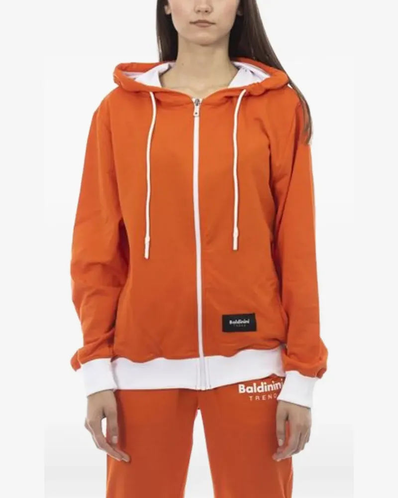 Baldinini Jogginganzug mit Logo-Print - Orange Orange