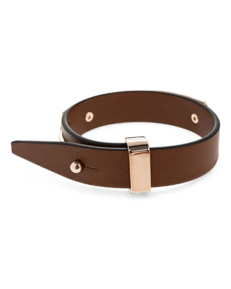 Max Mara Agiate Lederarmband - Rosa Rosa