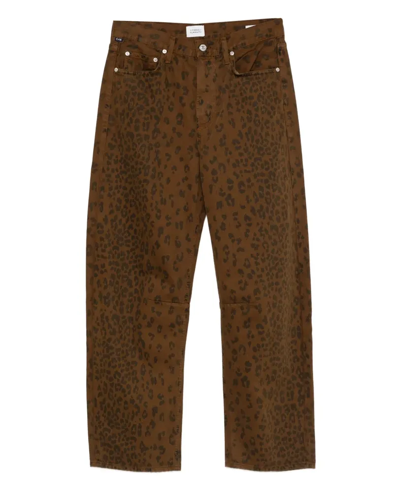 Citizens of humanity Jeans mit Geparden-Print - Braun Braun