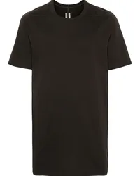 Rick Owens Level T-Shirt aus Bio-Baumwolle Braun