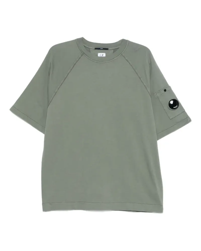 C.P. Company T-Shirt mit Ärmeltasche - Grau Grau