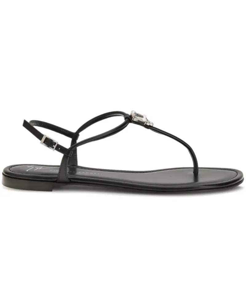 Giuseppe Zanotti Pia Mizuki Sandalen mit runder Kappe - Schwarz Schwarz