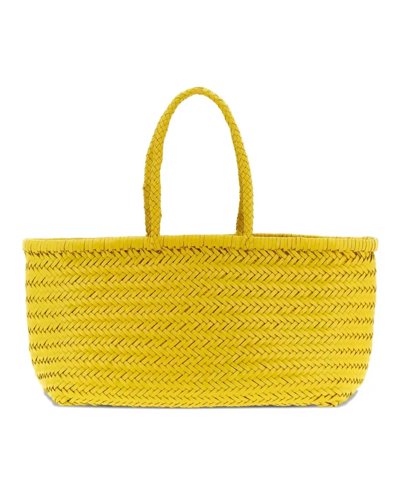 Dragon Diffusion Triple Jump Schultertasche mit Zickzackmuster - Gelb Gelb