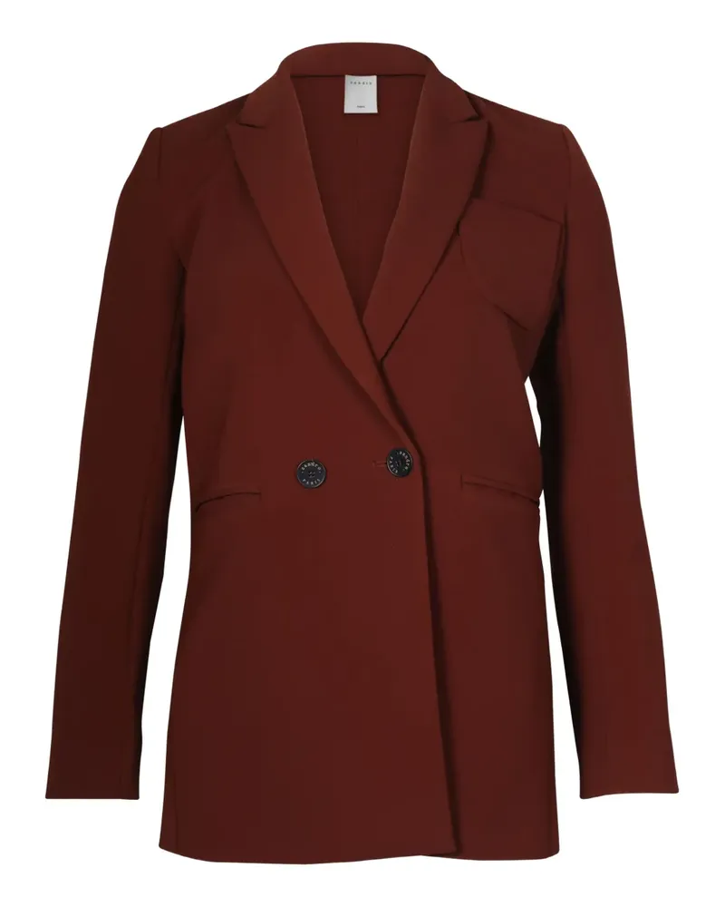 Sandro double-breasted blazer - Orange Orange