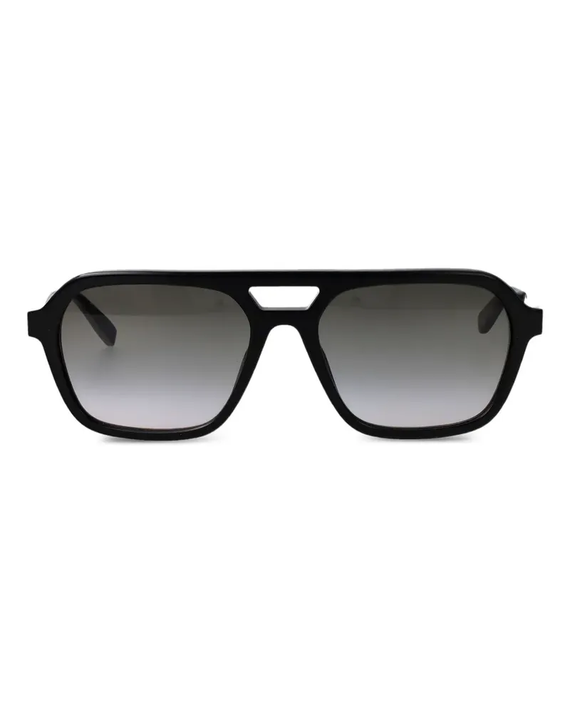 Saint Laurent Getönte Pilotenbrille - Schwarz Schwarz