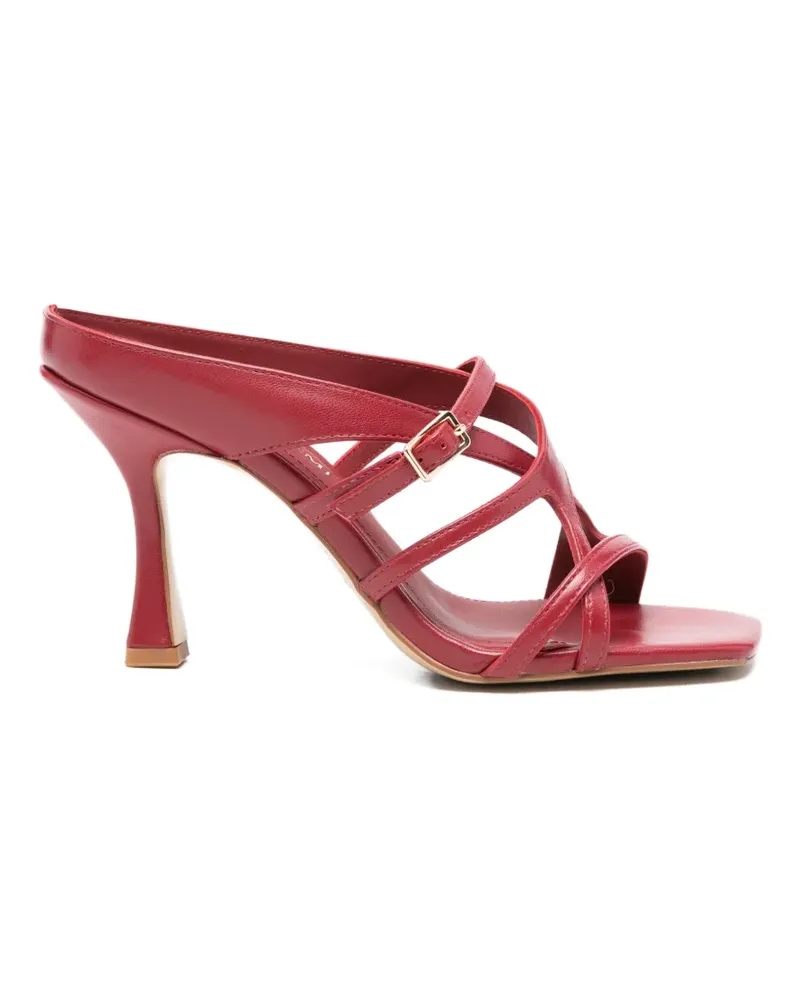 Bruno Premi buckle-strap leather sandals - Rot Rot