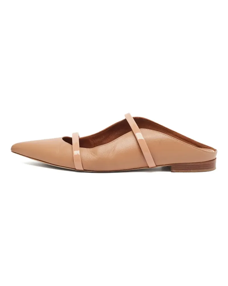 Malone Souliers Maisie Mules mit Riemen - Nude Nude