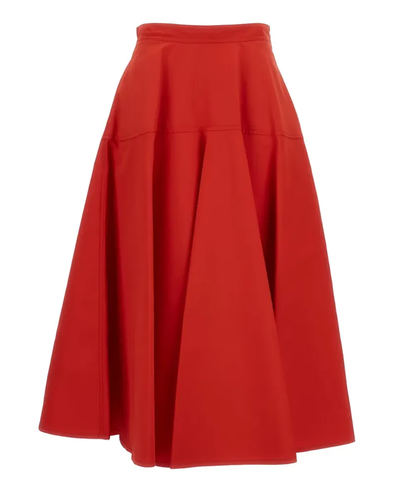 Mantù Midirock in A-Linie - Rot Rot