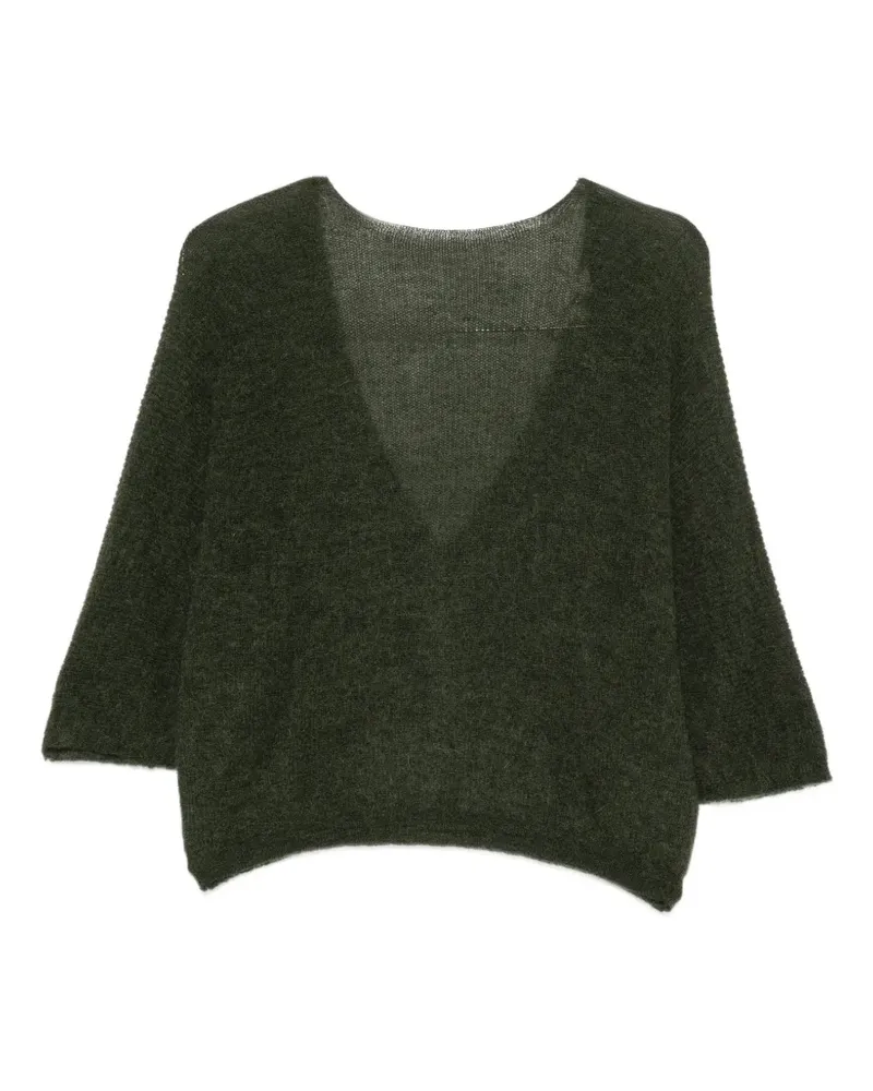 ba&sh button-embellished cardigan - Grün Grün